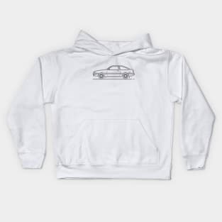 Legend Car B Kids Hoodie